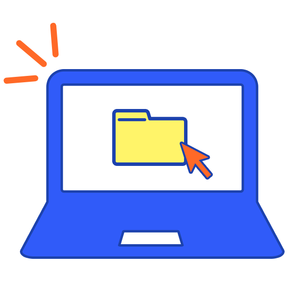 普段のパソコンと同じシンプルでかんたん操作